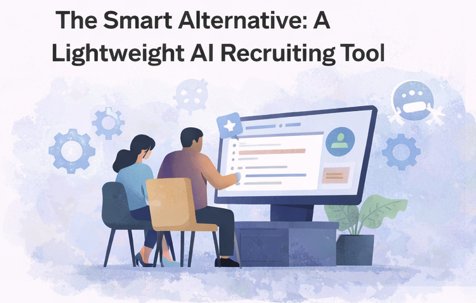 The Smart Alternative: A Lightweight AI Recruiting Tool